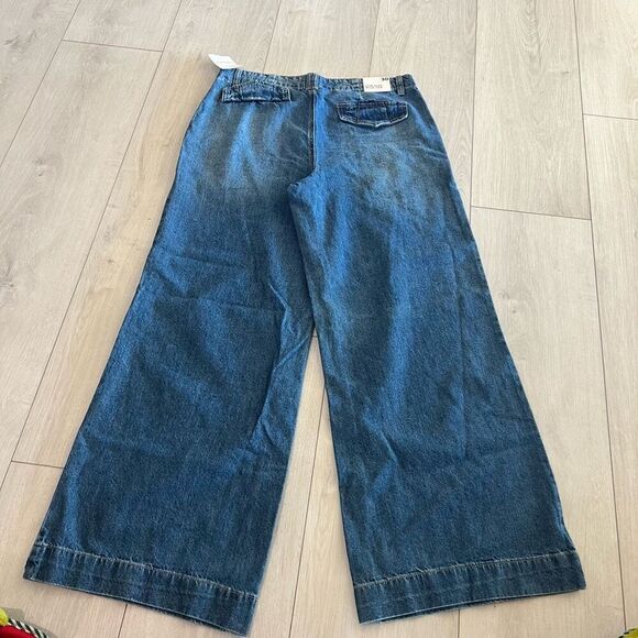Forever 21 women low rise wide leg jeans size 30 - Picture 7 of 10